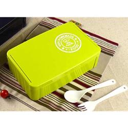 Bento Lunch Box Thermal Single Layer Portable Food Storage Box for Officers