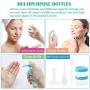 Travel Bottle Set 10 PCS, Pei Mei Portable Toiletry Leakproof Containers Kit with Zipper Bag (BPA FREE) Travel Accessories, Holiday Dispenser for Liquid Cosmetic, Carry-On Luggage Airplane Compliant