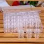 Boîte de rangement en plastique transparent, grande capacité, bouteilles rondes, idéale pour bijoux, jouets, etc. (6g x 30 bouteilles). Boîte de rangement en plastique transparent, grande capacité, bouteilles rondes, idéale pour bijoux, jouets, etc. (6g x 30 bouteilles).