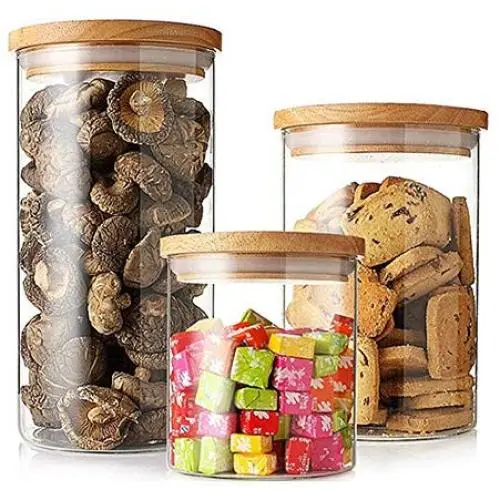 Bouteille de Rangement WANGLXST, Conteneur de Rangement Alimentaire, Hermétique, Organisateur de Rangement Cuisine, Stackable Transparent, BPA Free, Durable, Sûr, Transparent Bouteille de Rangement WANGLXST, Conteneur de Rangement Alimentaire, Hermétique, Organisateur de Rangement Cuisine, Stackable Transparent, BPA Free, Durable, Sûr, Transparent