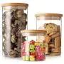 Bouteille de Rangement WANGLXST, Conteneur de Rangement Alimentaire, Hermétique, Organisateur de Rangement Cuisine, Stackable Transparent, BPA Free, Durable, Sûr, Transparent Bouteille de Rangement WANGLXST, Conteneur de Rangement Alimentaire, Hermétique, Organisateur de Rangement Cuisine, Stackable Transparent, BPA Free, Durable, Sûr, Transparent