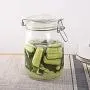Clear Glass Candy Jar with Lid - Wide Mouth Preserving Jar Cookie Container Tea Storage Canisters Food Storage Container (1000 ML/34 OZ) Clear Glass Candy Jar with Lid - Wide Mouth Preserving Jar Cookie Container Tea Storage Canisters Food Storage Container (1000 ML/34 OZ)