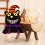 SuperCS Halloween Reusable Transparent Candy Jar Kids Portable Doll Decoration Storage Cans