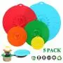 Couvercles Silicones Adpartner, Set de 5 Couvercles Colorés pour Bols, Récipients, Poêles, Mugs – Sans BPA, Étanchés, Sûr Micro-ondes et Lave-Vaisselle – Diamètres 12 cm, 18 cm, 20 cm, 25 cm, 30 cm Couvercles Silicones Adpartner, Set de 5 Couvercles Colorés pour Bols, Récipients, Poêles, Mugs – Sans BPA, Étanchés, Sûr Micro-ondes et Lave-Vaisselle – Diamètres 12 cm, 18 cm, 20 cm, 25 cm, 30 cm