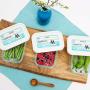 keeeper Freeze Food Box Mia Polar Rectangle, 2-Piece