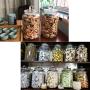 Glass Sealed Jars, Moisture-Proof Kitchen Food Containers, Storage Kimchi/Cereal/Oatmeal/Pasta
