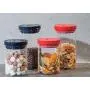 Hario Glass Canister, 1000ml, Red Hario Glass Canister, 1000ml, Red