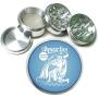 Aquarius Astrological Sign Horoscope Aluminum Tobacco Herb Spice Grinder
