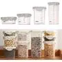 SUHAPPY Kitchen Graduated Food Storage Boxes for Dried Fruit Snacks 240/650/1000/1800ML