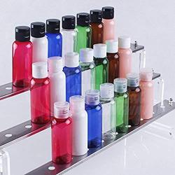 6PCS/12PCS 50ml 1.7oz Empty Plastic Upscale Portable Refillable Cosmetic Makeup Lotion Cream Container Bottle Holder Storage Jar Pot with Flip Cap (12pcs)