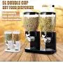 | Storage Bottles & Jars | Double Cup Dry Food Cereal Nuts Dispenser Airtight Kitchen Storage Container Household Kitchen Machine Food Storge Bottles | by HUDITOOLS | 1 PCs | Storage Bottles & Jars | Double Cup Dry Food Cereal Nuts Dispenser Airtight Kitchen Storage Container Household Kitchen Machine Food Storge Bottles | by HUDITOOLS | 1 PCs
