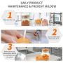 Mason Jar Canning Lids, 4 Pack Bamboo Jar Lids for Wide Mouth Mason Jar, Storage Canning Jar Lids with Decorative Chalkboard Labels and Pen
