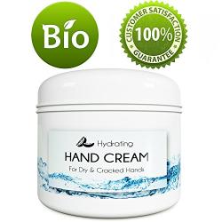 No Crack Hand Cream For Dry Hands - Anti-Aging Hydrating Hand Treatment For Working Hands With Pure Cocoa Butter + Avocado Oil + Jojoba Oil + Rosehip Oil + Vitamin E Hand Repair For Women and Men