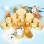 20 Pièces Pots Métalliques 60ml avec Couvercles – Contenants d’Aluminium Dorés 2oz pour Cosmétiques, Crèmes, Lotion, Voyage 20 Pièces Pots Métalliques 60ml avec Couvercles – Contenants d’Aluminium Dorés 2oz pour Cosmétiques, Crèmes, Lotion, Voyage