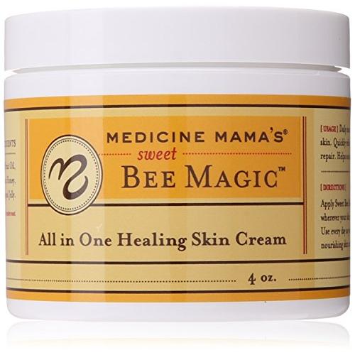 Medicine Mamas Apothecary Sweet Bee Magic All In One Healing Skin Cream, 4 Ounce