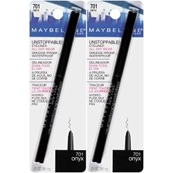 Maybelline Unstoppable Eyeliner, Onyx, 2 COUNT
