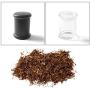 ICCQ Portable Tobacco Storage Container Airtight Herb Stash Jar Spice Smell Proof Case Box