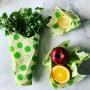 Beeswax Wraps For Food Reusable Assorted 3 Pack, Easy To Use And Clean, Eco Friendly beeswax Food Wraps - 1 Small, 1 Medium, 1 Large