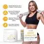 Ariany Health Sweat Shred Pro Aloe & Kokos Workout-Erhöhung Cellulite-Creme – Schlankheitsgel – Heißgel – Schweißgel – Schweißgel – Glas (185 g)