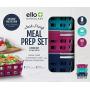 Ello DuraGlass Glass Food Storage Containers with Sillicone Protection