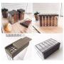 Kitchen Seasoning Bottles Jars Boxes Plastic Spice Lid Can Sugar Layers Storage Organizer Box Home Organization Accessories Item,Gray B
