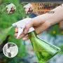 Gießkanne Bravedge, lange Gießstiel für Zimmerpflanzen, Sukkulenten und Blumen, 1 Liter Gießkanne, mit Bonus 370 ML Pflanzensprüher Sprayflasche