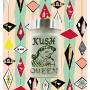 Twisted420Glass Kush Queen Stash Jar - Smell Resistant with Airtight Seal, Perfect Size Xmas Gifts & Herb Storage