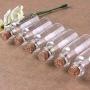 Glass Food Storage Containers 1pcs Mini Bottle Small Mason Jar With Clear Cork Stopper Jars Glass Wedding Jewelry Glass Jar frascos de vidrio