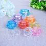 10PCS 3 Gram Refillable Square Drill Plastic Bottle Makeup Container/Jars with Screw Cap Lid for Nail Eye Shadow Powder(Random Color) 10PCS 3 Gram Refillable Square Drill Plastic Bottle Makeup Container/Jars with Screw Cap Lid for Nail Eye Shadow Powder(Random Color)