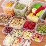 Ensemble de 17 pièces Keep Fresh Food Storage Box Réfrigérateur Contenant Scellé Crisper Organisateur Cuisine Graines Bocal Réservoir Ensemble de 17 pièces Keep Fresh Food Storage Box Réfrigérateur Contenant Scellé Crisper Organisateur Cuisine Graines Bocal Réservoir