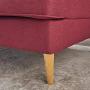 Christopher Knight Home Muraco Mid Century Modern Fabric Loveseat (Deep Red)