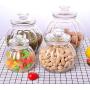 Glass Sealed Jars, Moisture-proof Kitchen Food Containers, Storage Spices/Oatmeal/Cereals/Snacks