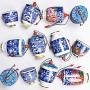 Printed Tea Jar Kitchen Food Container Blue White Coffee Bottle Mini Porcelain Teacup Crockery Tea Coffee Sugar Storage Jar Tank,JSTHyishangxiaoguan
