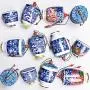 Druckglas Teekanne Küchen Lebensmittelbehälter Blau Weiß Kaffeebecher Mini Porzellan Teetasse Crockery Tee Kaffee Zucker Aufbewahrungsglas Tank, LHBXyishangxiaoguan