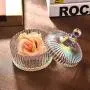 YL LY Colorful European Crystal With Lid Fruit Creative Sugar Cylinder Storage Jar With Lid Seasoning Storage Snack Plate Bright Color YL LY Colorful European Crystal With Lid Fruit Creative Sugar Cylinder Storage Jar With Lid Seasoning Storage Snack Plate Bright Color