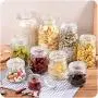 1 Stück Honig Lagerbehälter Glas Jar Zuckerlöffel Gläser für Gewürze Potes Gläser zur Aufbewahrung abgedichtet wasserdicht, 500 ml