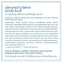 LATHER Almond Creme Body Buff 4 oz - Cream-Based Body Scrub That Gently exfoliates and hydrates The Skin