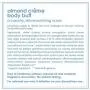LATHER Almond Creme Body Buff 4 oz - Cream-Based Body Scrub That Gently exfoliates and hydrates The Skin