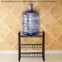 3 Tier Spice Rack Organizer - Kitchen Countertop Storage Organizer for Seasoning Can Jars Bottle (Black)