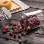 Bouteilles en verre scellées, Réservoirs de stockage pour grains, stockage confiture/miel/café/thé Bouteilles en verre scellées, Réservoirs de stockage pour grains, stockage confiture/miel/café/thé