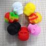 | Storage Bottles & Jars | 10pcs pcs New style 3ml skull silicone container food|grade silicone material for wax oil dab cigrette cream jar | by HUDITOOLS | 1 PCs
