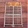 Salafey Foldable Shelf Rack,3-Tier Kitchen Spice Rack Bathroom Countertop, Jars Bottle Standing Storage Organizer Rack,White