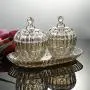 European creative coffee color glass candy jar sugar canister set sauce storage tanks European creative coffee color glass candy jar sugar canister set sauce storage tanks
