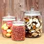 Glass Sealed Jars, Moisture-proof Kitchen Food Containers, Storage Spices/Oatmeal/Cereal/Rice