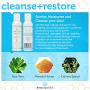 Era Organics Moisturizing Face Wash For Sensitive Skin - Gentle Sulfate Free Facial Cleanser and Body Wash with Organic Aloe Vera & Soothing Manuka Honey for Dry, Oily, Cracked, Damaged, Itchy Skin