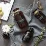 Chic Minimalist Glass Storage Jars Scandinavian Vogue Elegance Desk Storage Bottle Organizer Coffee Tea Flower Container Decor Glass Storage Containers With Lids