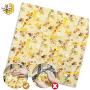 Sunnyac Reusable Beeswax Wrap, 3 Pack Eco-Friendly Food Storage Wraps, Sustainable, Biodegradable Bees Wax Cheese Wrapper and Bowl Covers to Keep Sandwiches, Fruit, Veggies Fresher (Black Bee)