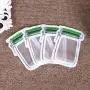 20 Pack Mason Jar-ähnliche Ziplock-Beutel, Lebensmittel-Aufbewahrung, Snack-Beutel, Sandwich-Beutel, wiederverwendbare luftdichte Lebensmittelbehälter, dicht schließende Lebensmittelbehälter zur Reise, Camping und für Kinder