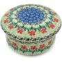 Polish Pottery Jar with Lid 5-inch Maraschino made by Ceramika Artystyczna Polish Pottery Jar with Lid 5-inch Maraschino made by Ceramika Artystyczna
