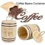 NszzJixo9 Wood Coffee Bean Container - Fresh Coffee Bean Airtight Container Wooden For Coffee Beans Grounds, Storage Jar with Airtight Seal Bamboo Lid NszzJixo9 Wood Coffee Bean Container - Fresh Coffee Bean Airtight Container Wooden For Coffee Beans Grounds, Storage Jar with Airtight Seal Bamboo Lid